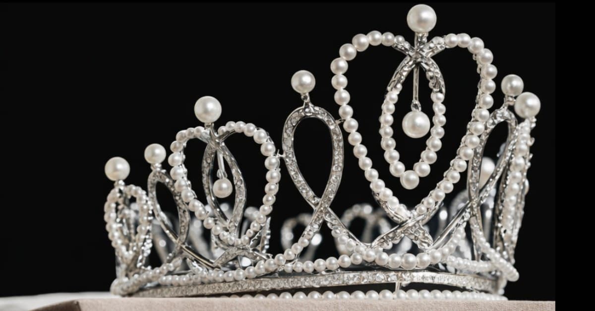 The Mikimoto-created Tournament of Roses Rose Queen crown, restored by George Necula
